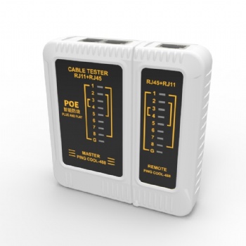 CABLE TESTER - RJ45/RJ11-switch detection