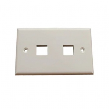 120 Network Faceplate 2 port