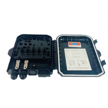 Fiber Optic Distributionbox-08 core-differential type+adapter SC/APC*8+(PLC micro 1*08-SC/APC*1)