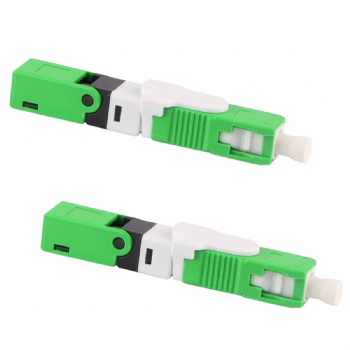 FTTH Quick Connector Optical Fiber Fast Connector SC/APC