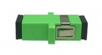 Fiber SC/APC Adapter  Simplex with Flange be Loaded with Terminal Box